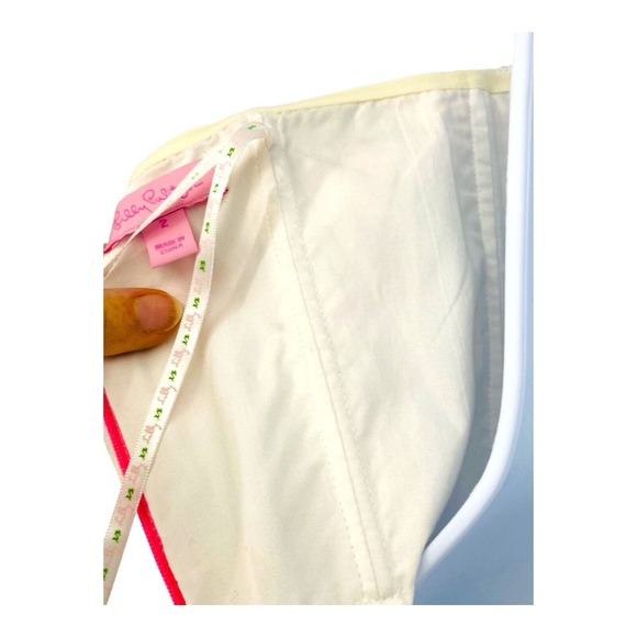 NEW $228 LILLY PULITZER Amberly Twinkle Floral Pink Pattern Strapless Dress Sz 2 - Picture 14 of 16